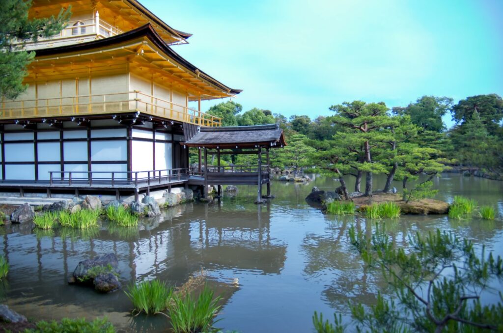 Kyoto, a view of the Ginkaku-ji