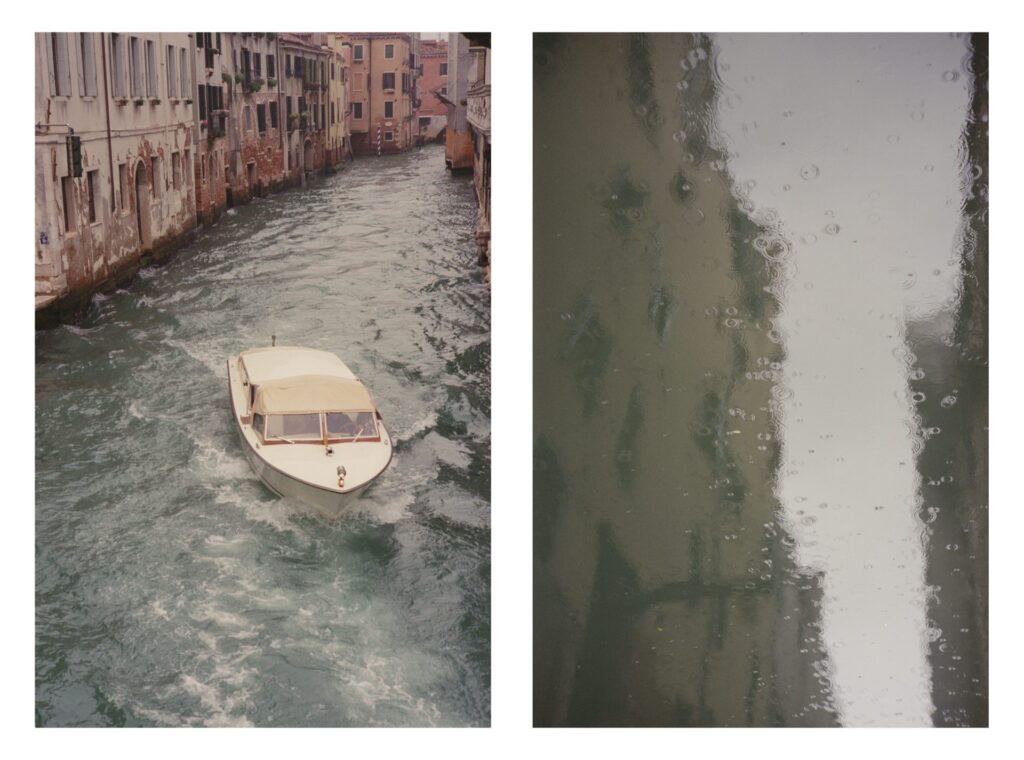 Venice on the Nikon S4 Rangefinder, Kodak Vision3 250D exposed and developed at 250ASA 