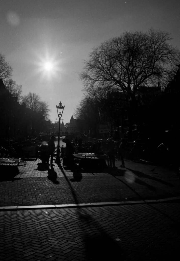 Nieuwmarkt, Amsterdam with JCH Streetpan 400