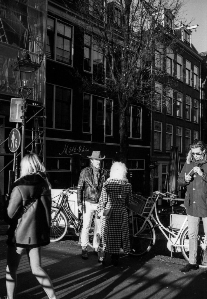 Nieuwmarkt, Amsterdam with JCH Streetpan 400