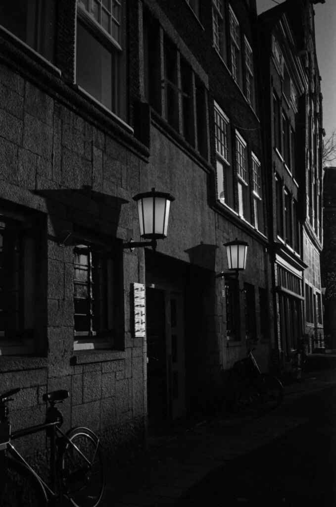 Nieuwmarkt, Amsterdam with JCH Streetpan 400