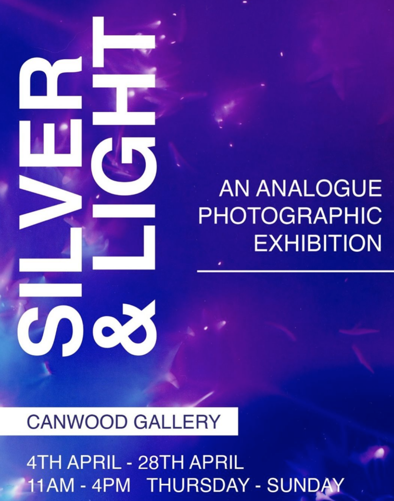 Silver & Light Analogue Exhibition Flyer
