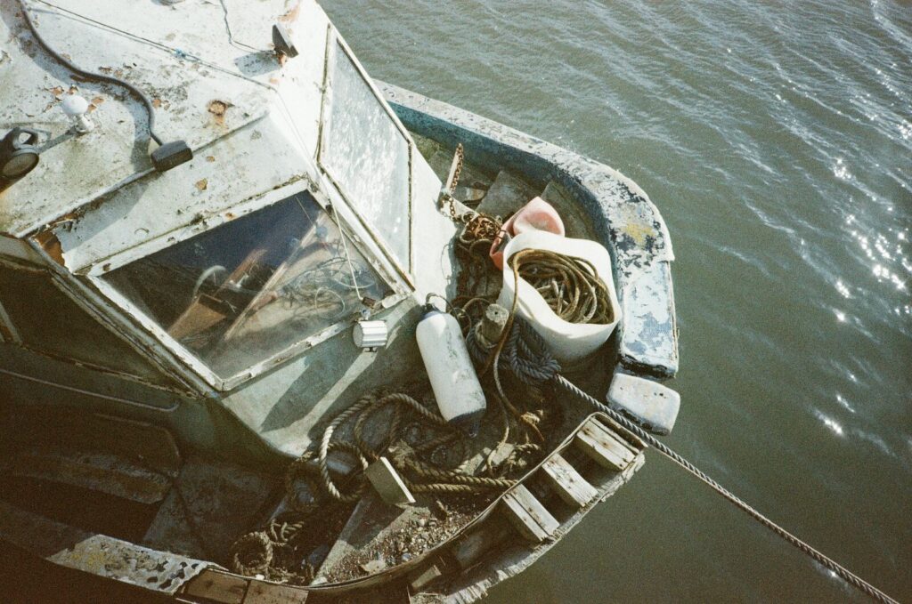 Rough old boat