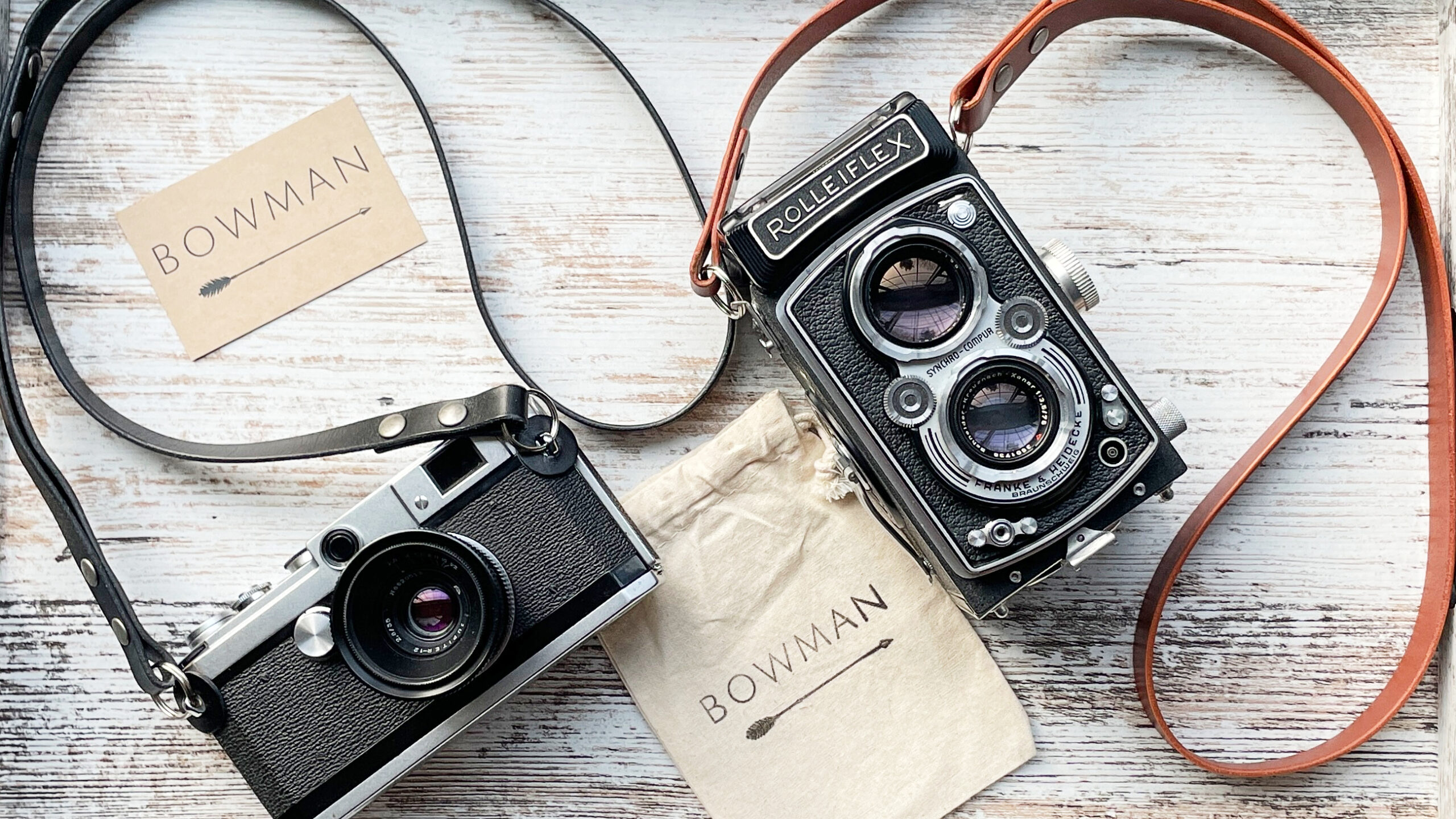 Bowman Leather Camera Straps