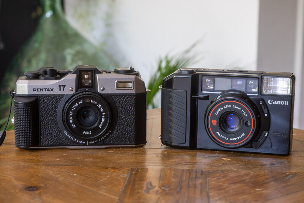 Pentax 17 vs Canon Point & Shoot