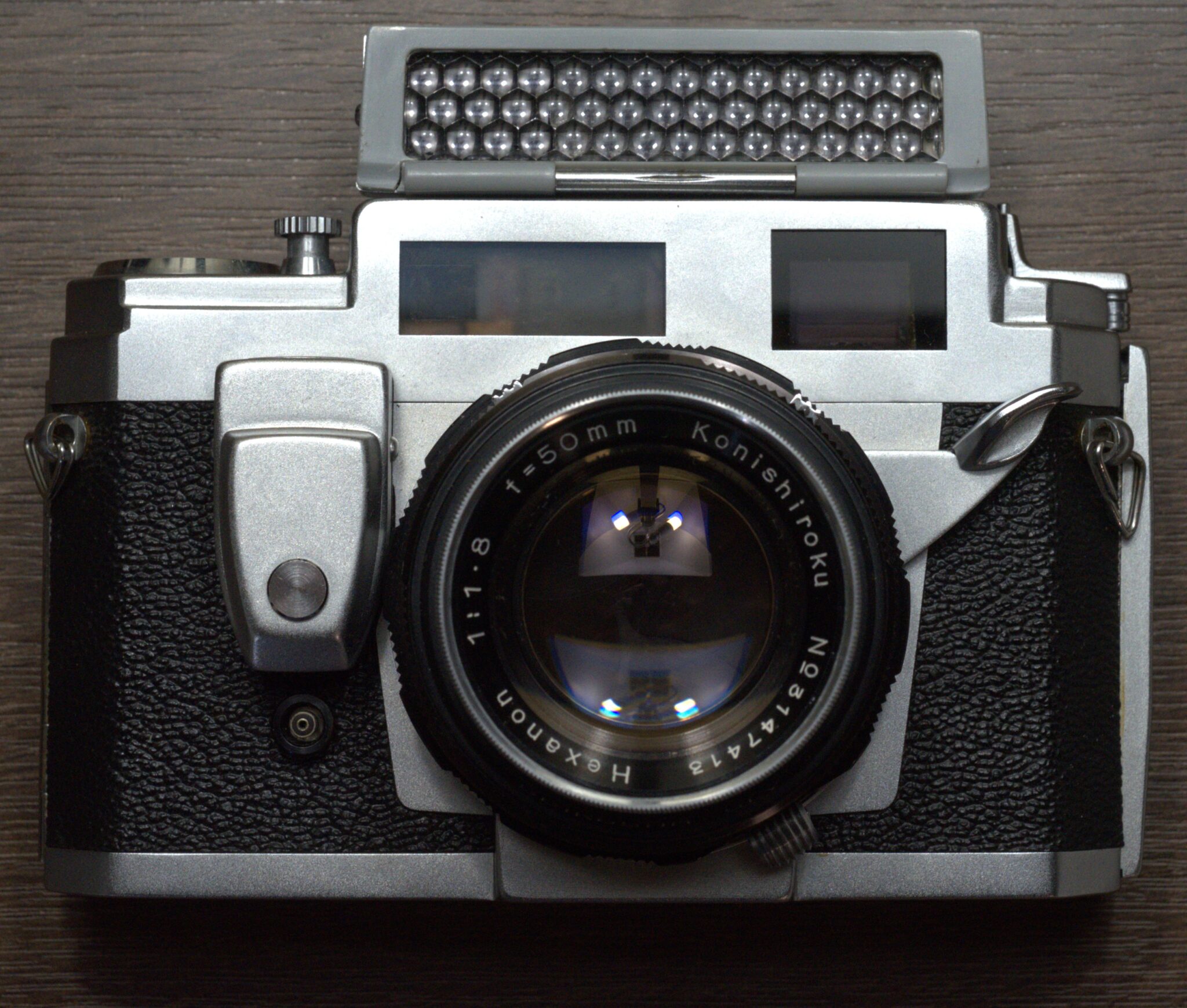 フィルムカメラ konica iiim + single frame Konica IIIM with half frame mask accessory | The Konica IIIM