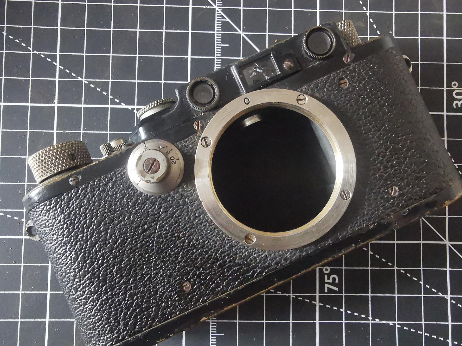 14473E Barnack ライカ Leica III 黒 Black LEICA - 14473E Barnack ライカ Leica III 黒 Black の通販 by