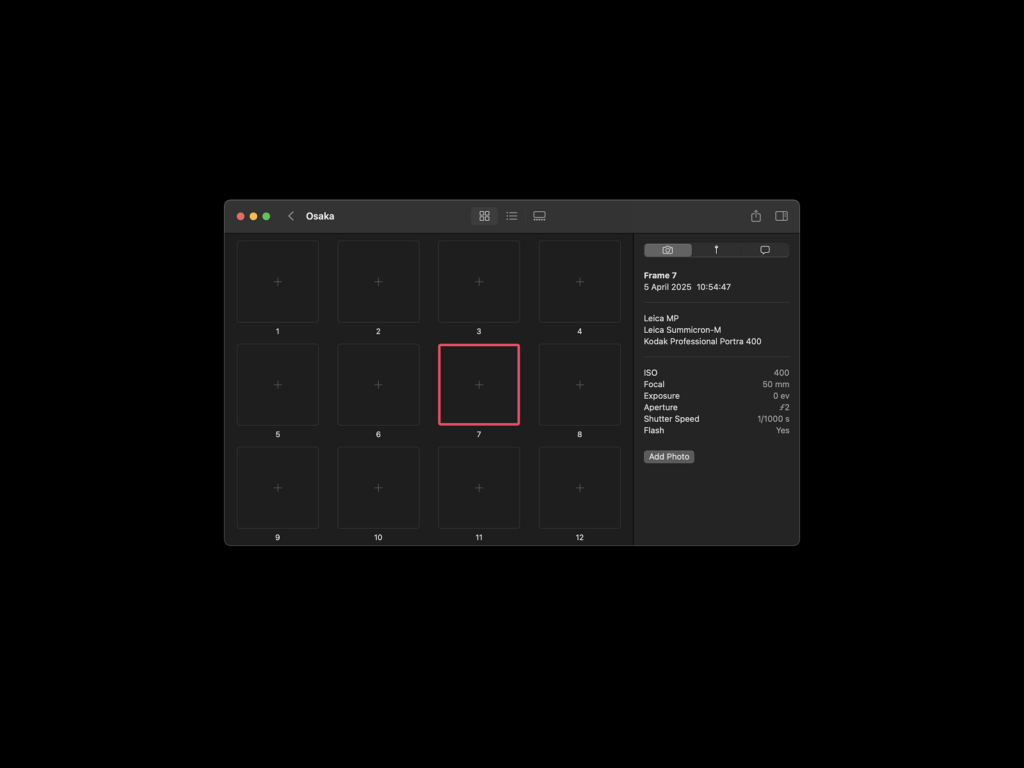 Frames macOS: Full View