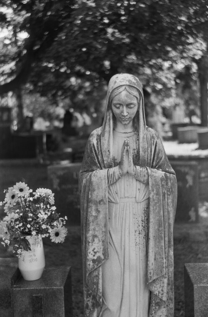 Monument at a cemetery