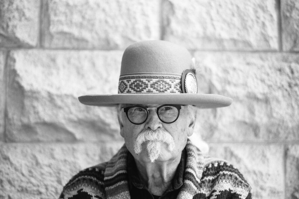 Man with cowboy hat