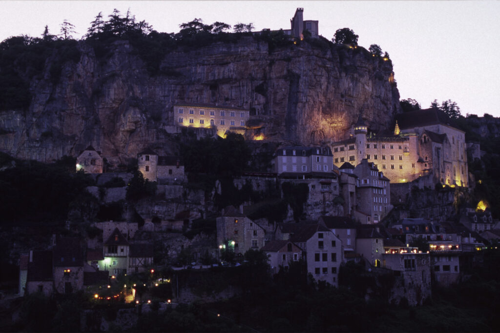 View of Rocamadour. France.