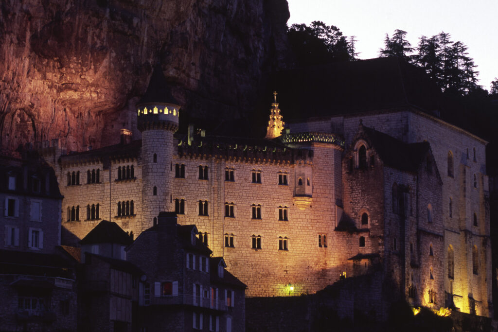 View of Rocamadour. France.