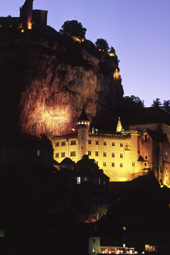 View of Rocamadour. France.