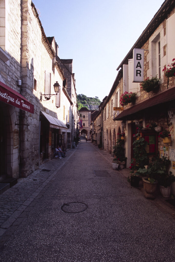 View of Rocamadour. France.