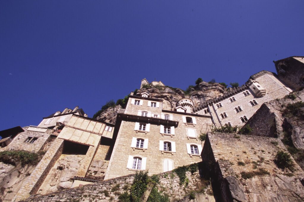 View of Rocamadour. France.