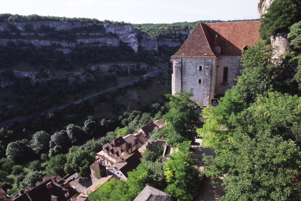 View of Rocamadour. France.