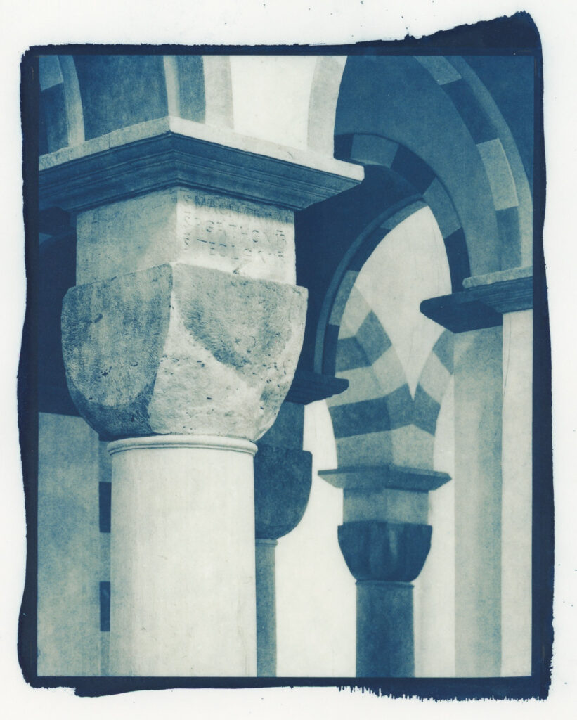 Romanesque columns