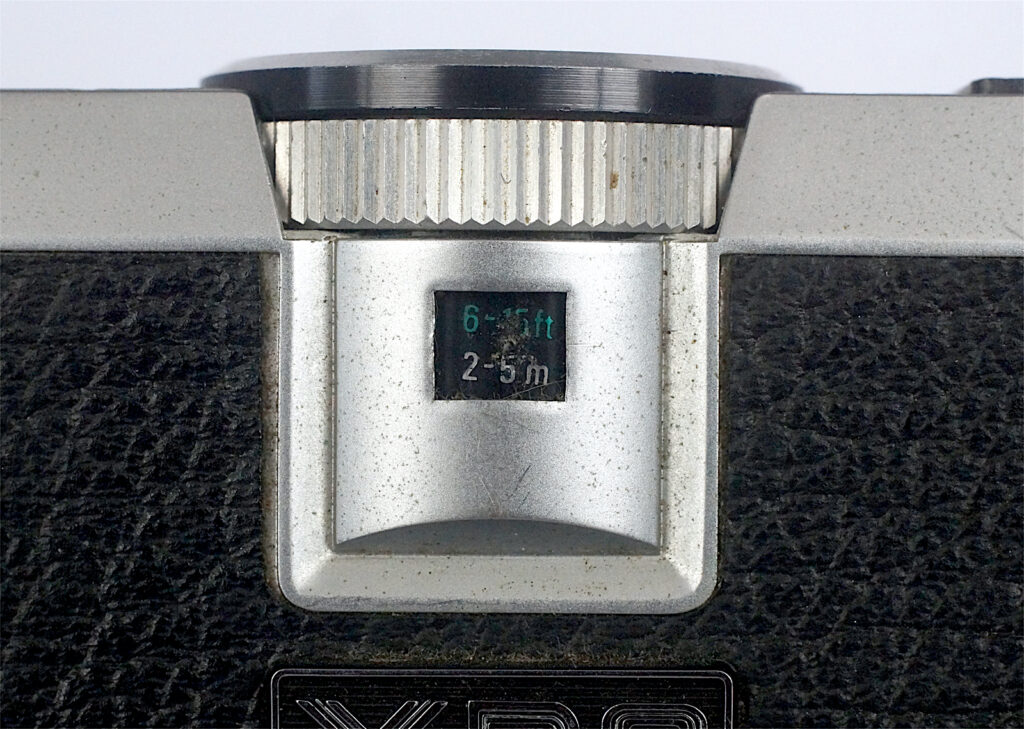 Detail of the focus scales.