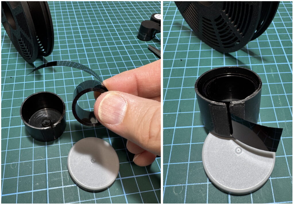 This DIY film 'cassette' helps to avoid damaging the delicate film emulsion as you load it
