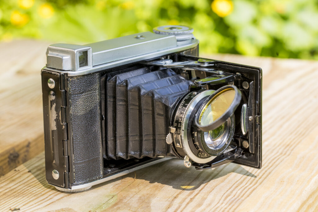 Photo of a Voigtländer Bessa 46 camera