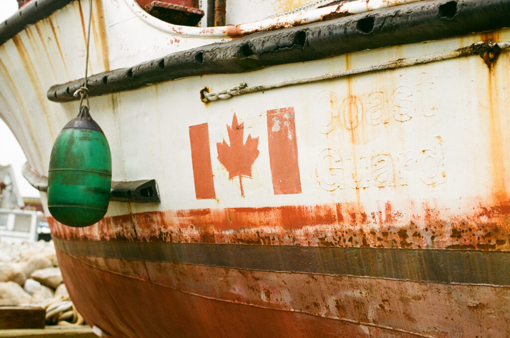 Rusty boat