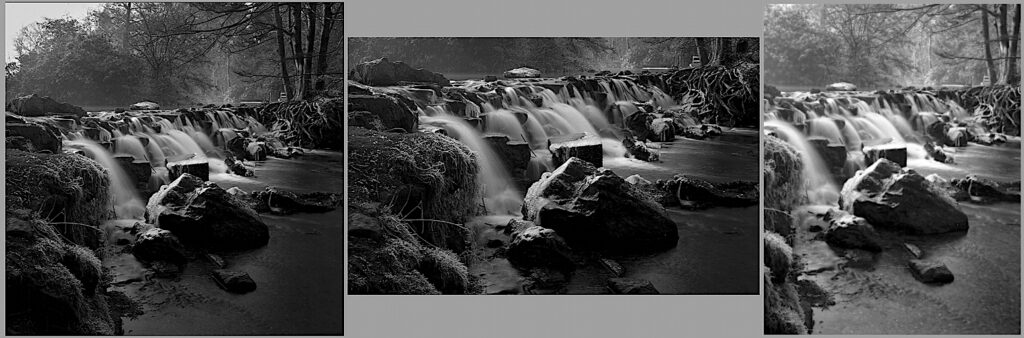 The generous square negative allows cropping as required with negligible reduction in quality.