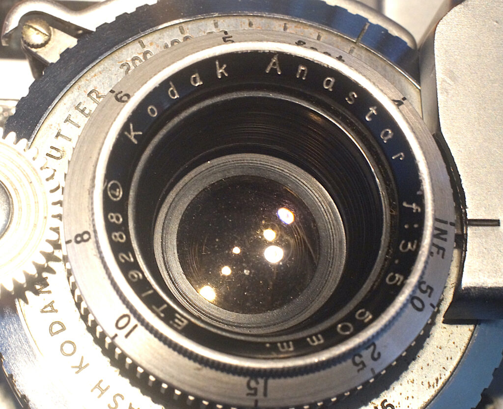 Anastar lens.