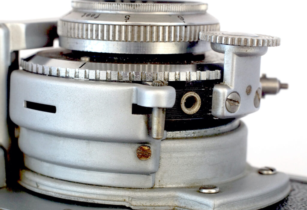 Shutter release.