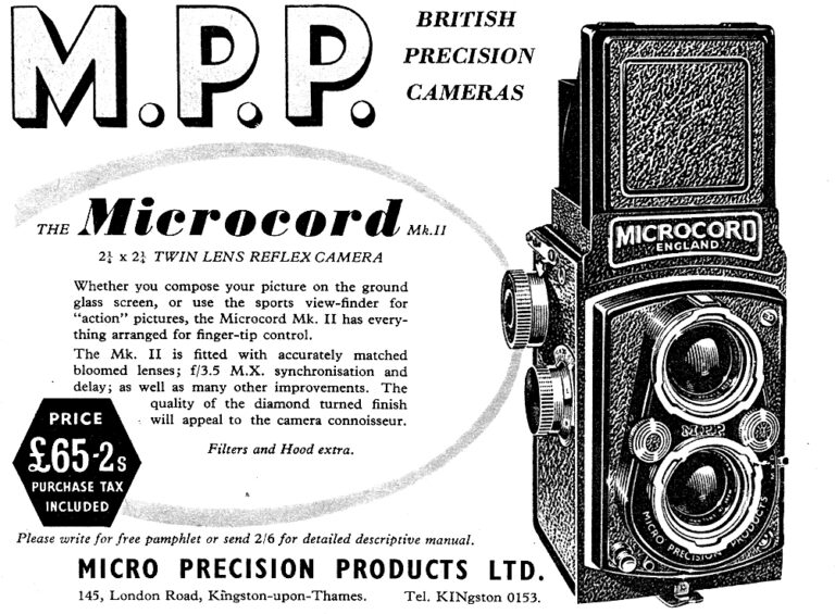 Microflex Camera Mpp Twin Lens Reflex - My Experiences and Thoughts on this Camera Type ...