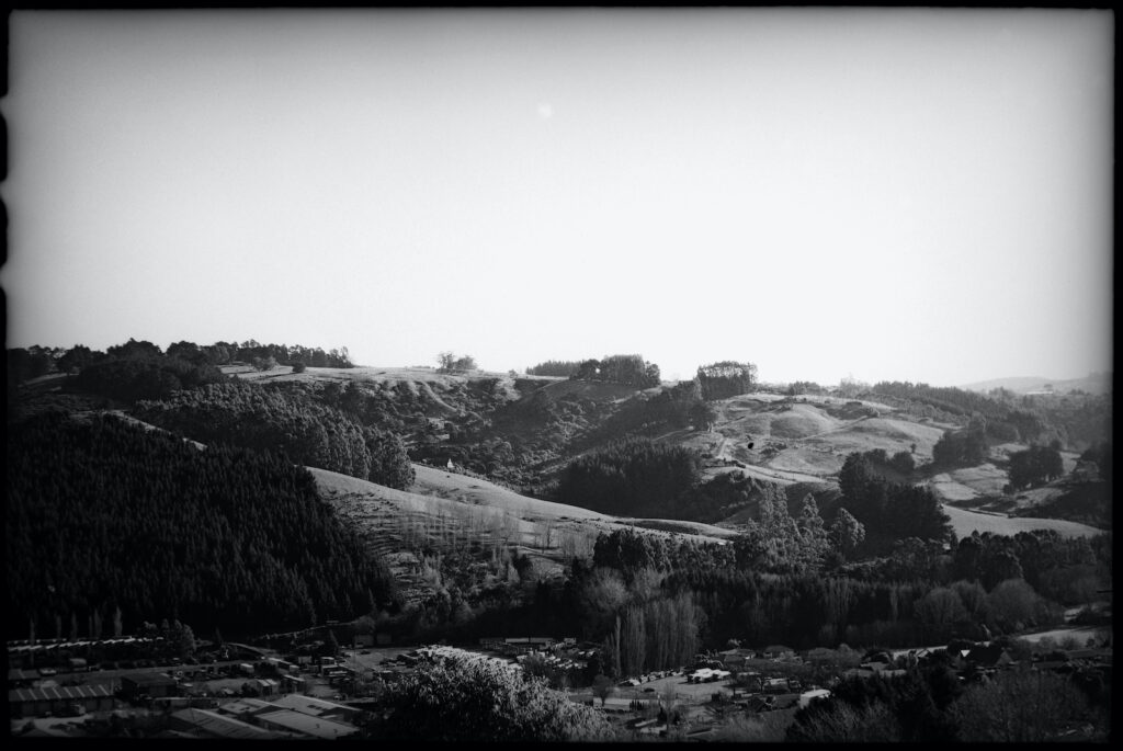 Edge vignetting.