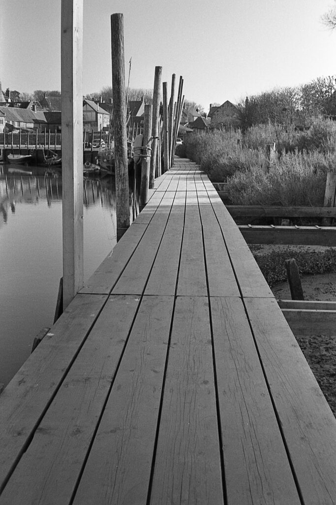 The harbour walkway