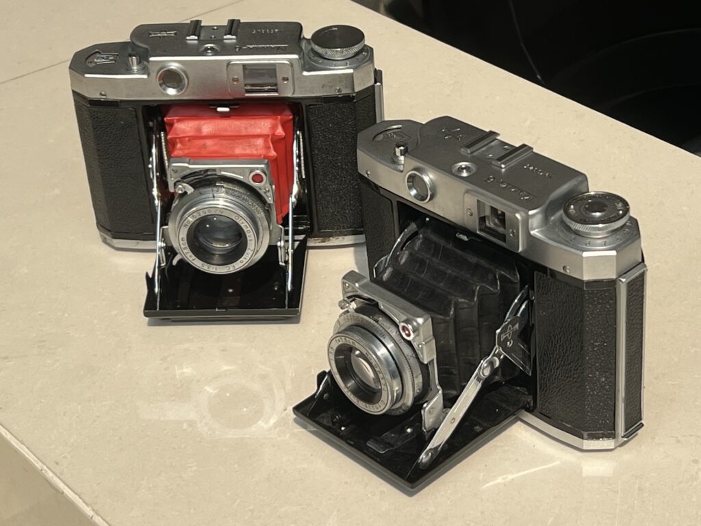 Two Mamiya Six IV's from 1947