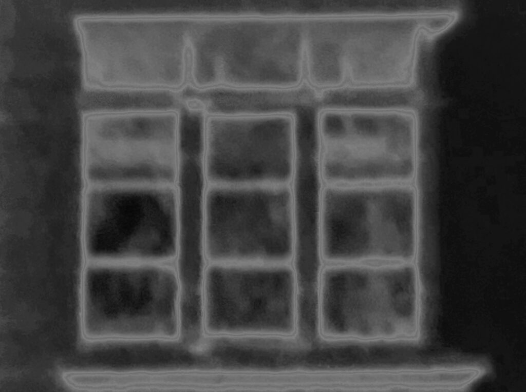 Is something behind this window?