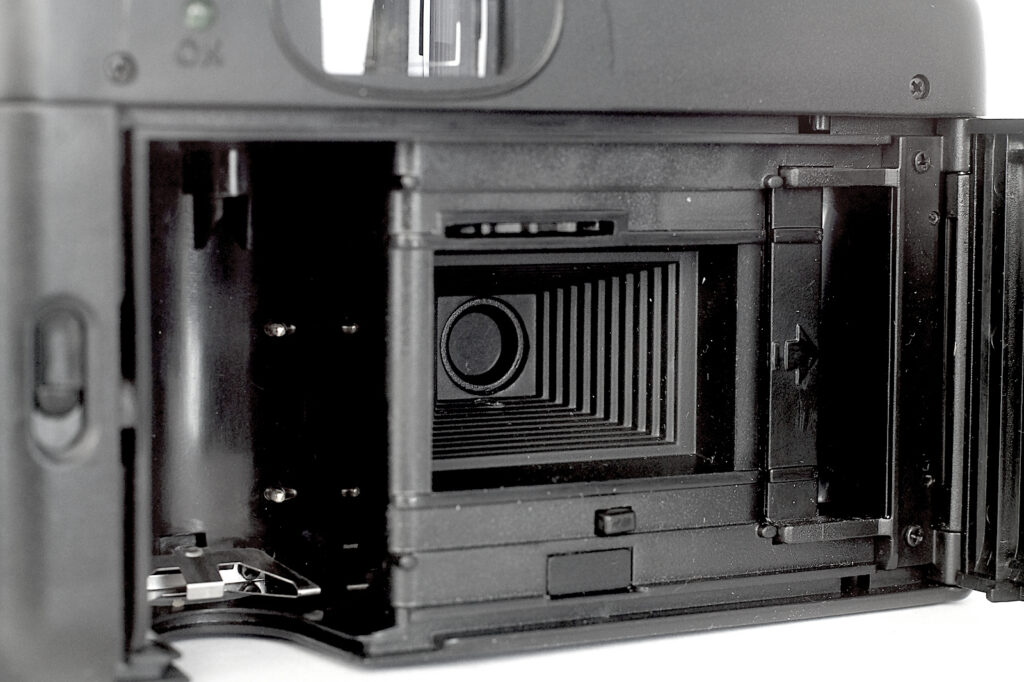 The back opens wide for easy access.