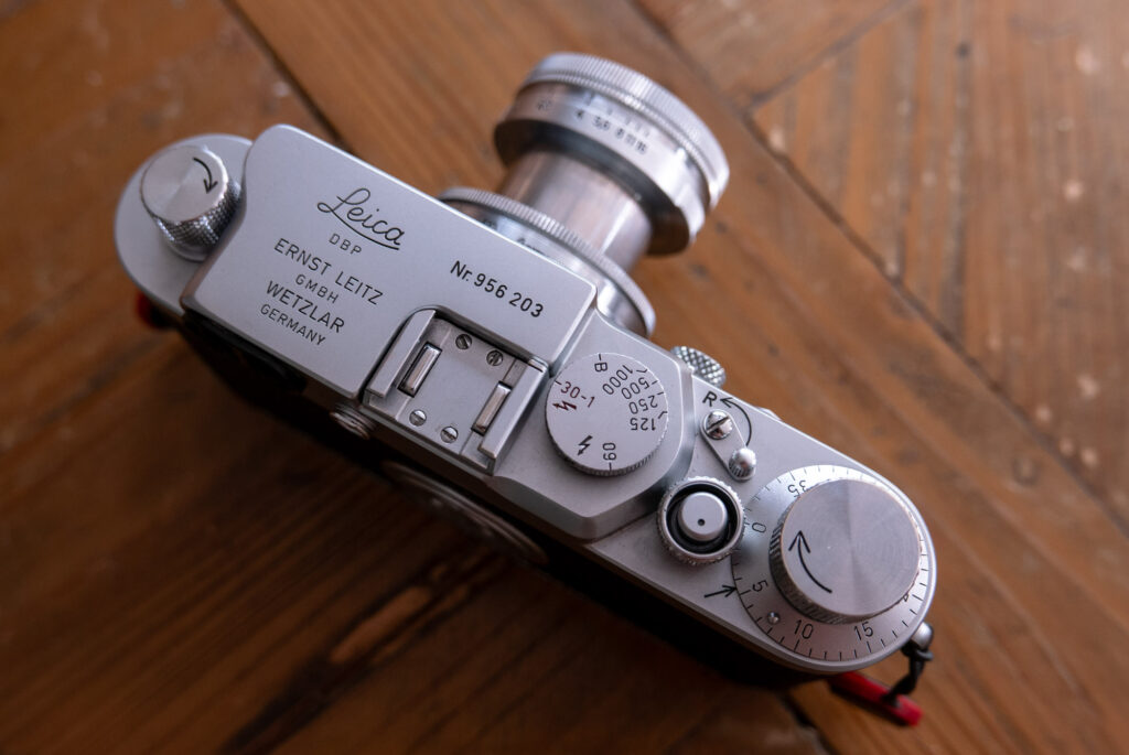 Leica iiig top plate