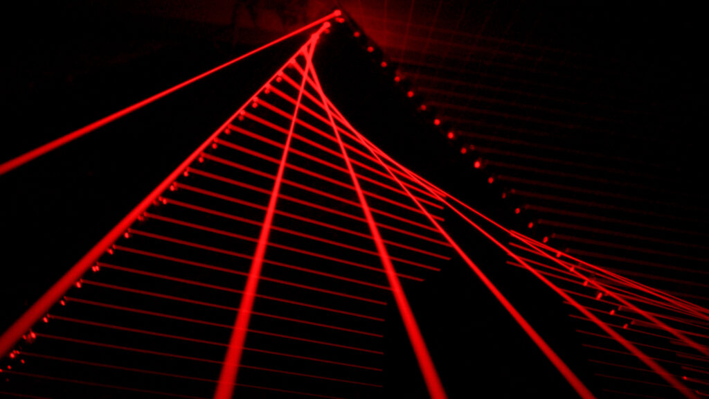 Hidden silhouette in lasers