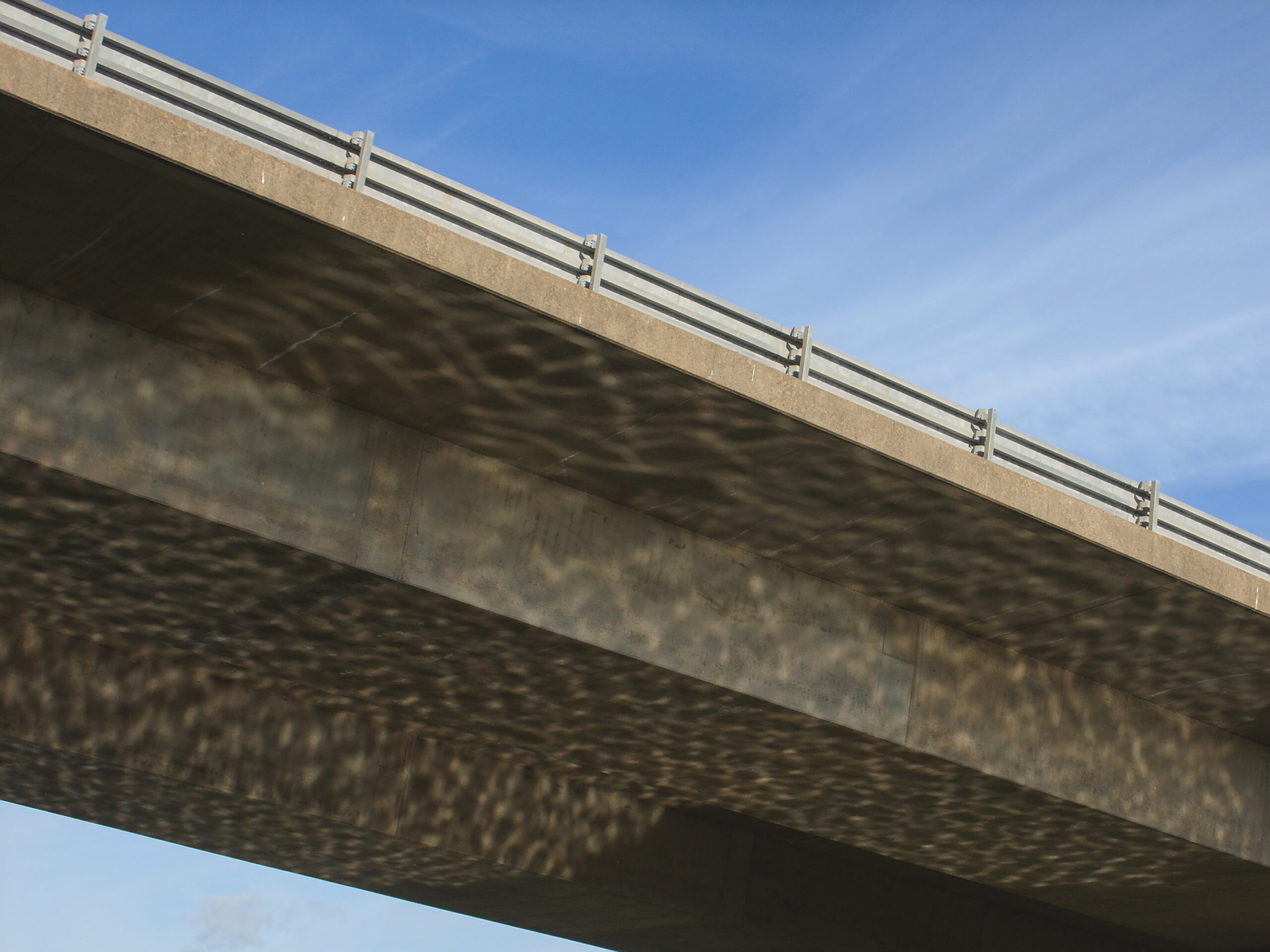 Motorway bridge over the River Exe and Exeter Ship Canal