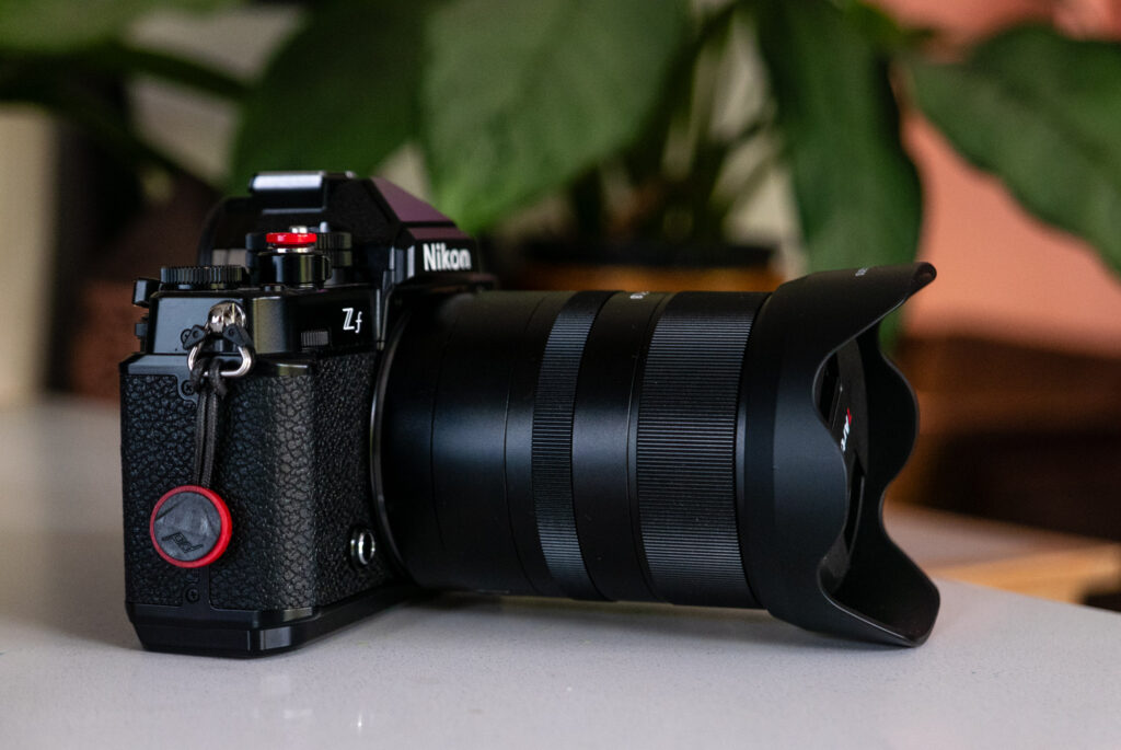 7Artisans 35mm 1.8 AF side profile 