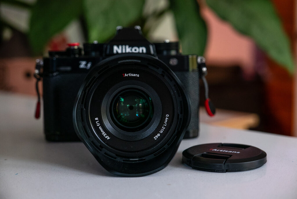7Artisans 35mm 1.8 AF front on