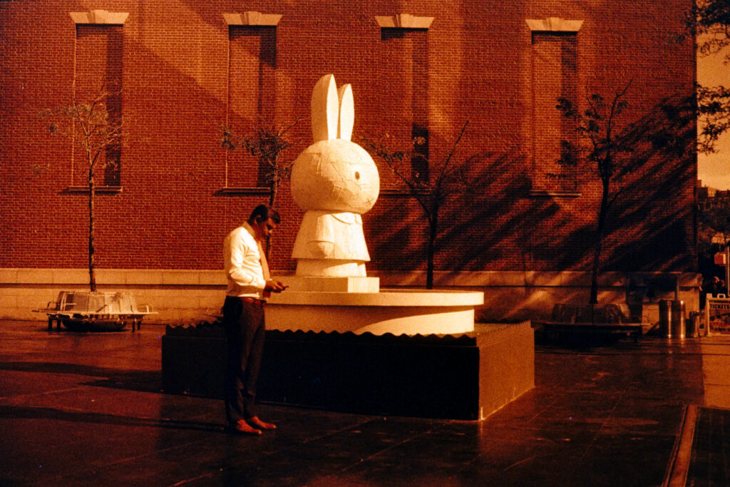 Office worker and Miffy
