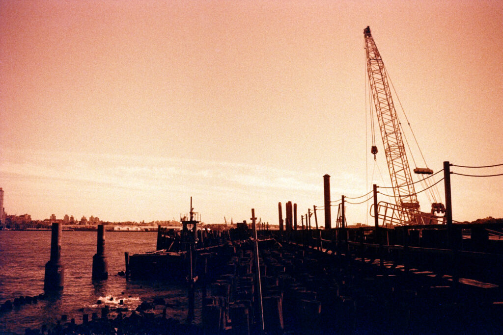 Dock details around the Staten Island ferry terminal