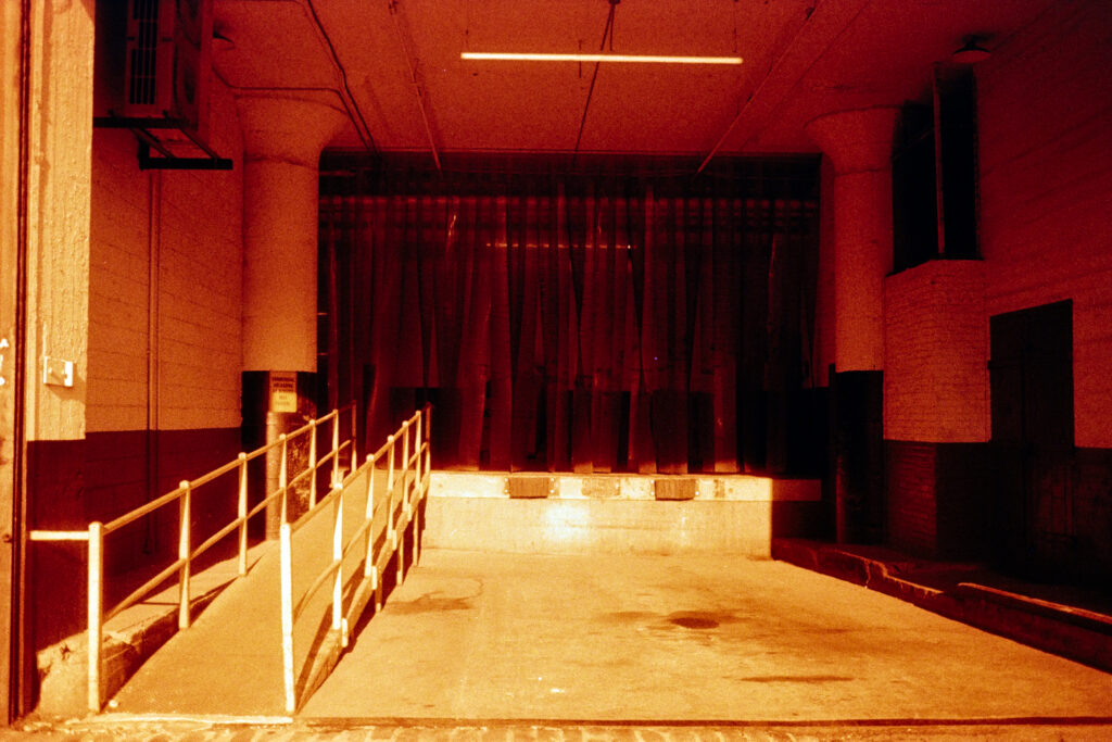 Loading dock at a Brooklyn Warehouse