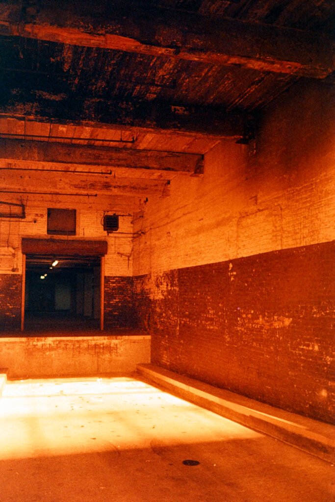 Loading dock at a Brooklyn Warehouse