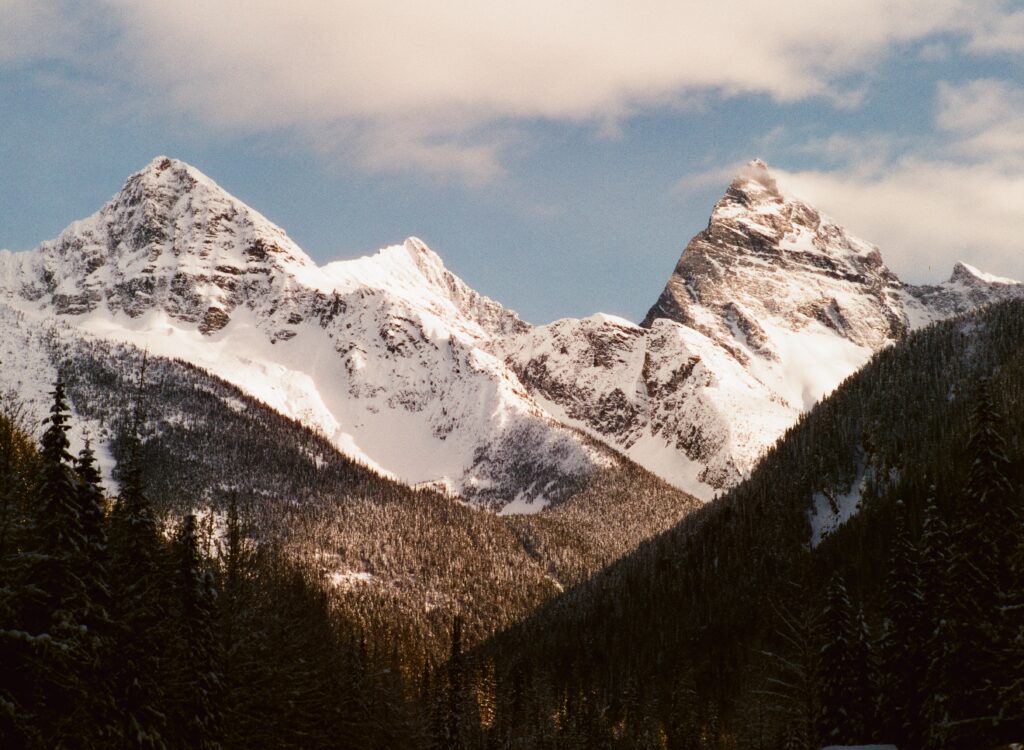 A picture of Mt. Sir Donald, in Rogers Pass