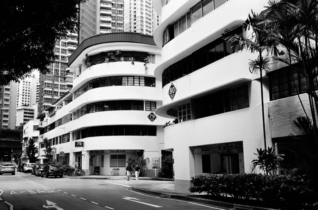 Singapore's Tiong Bahru Neighborhood