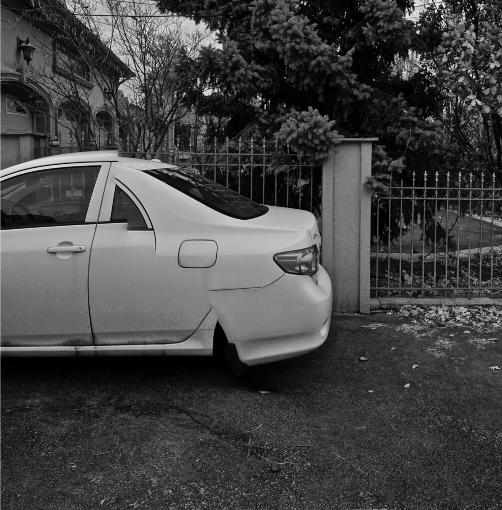 Image showing parallax error when stitching