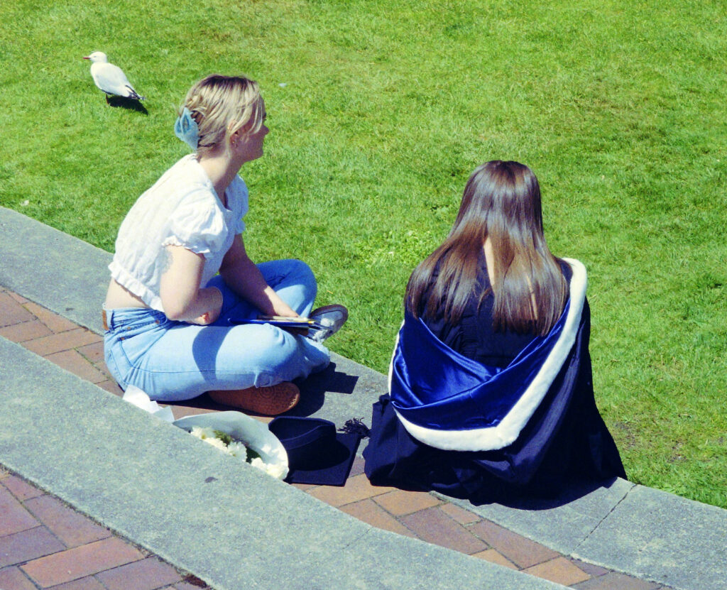  Time for reflection after graduation.