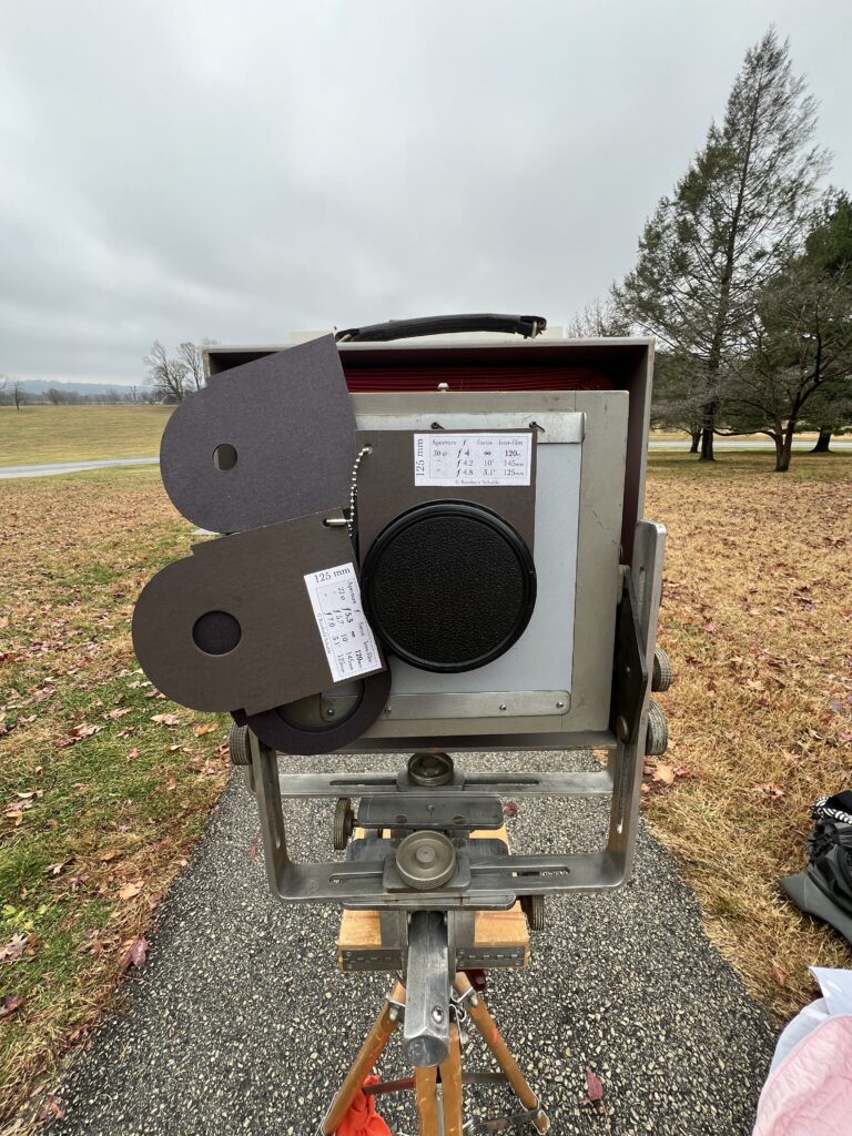 A Photo of the camera set up!