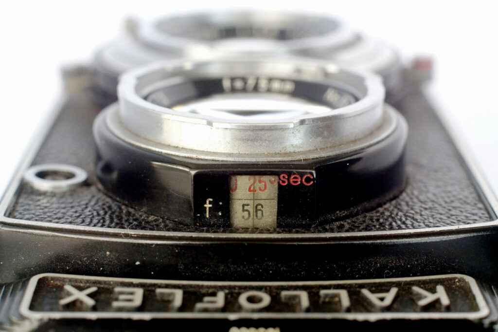 Exposure settings window.