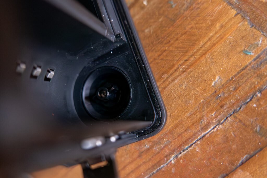 Lomography MC-A top plate rewind mechanism